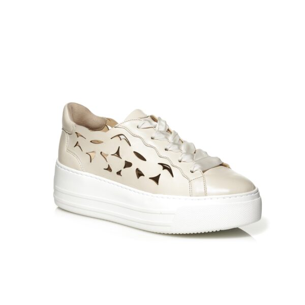 Softwaves sneakers in color creme