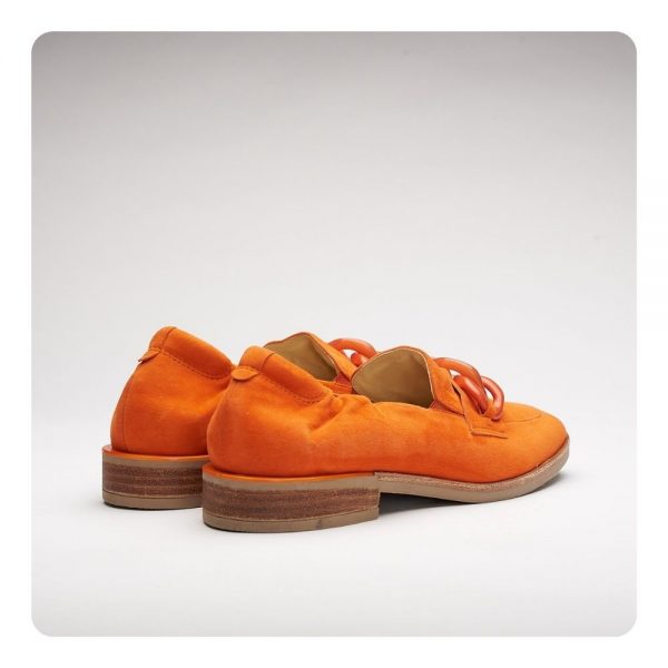 Softwaves LOAFERS shoes in soft leather with a trim on the top and elastic on the back